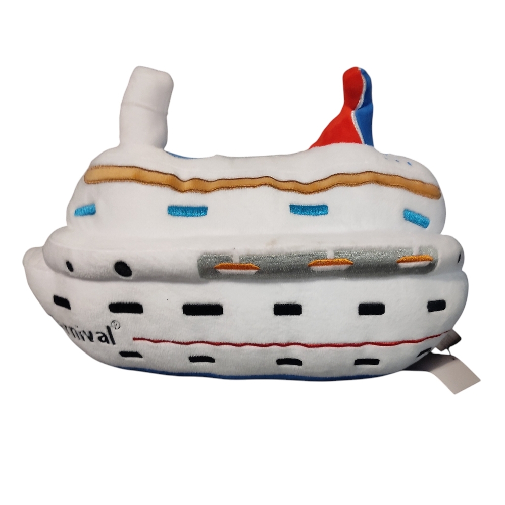 Carnival Cruise Line Plush Toy Ship Boat Travel With Tag 15"